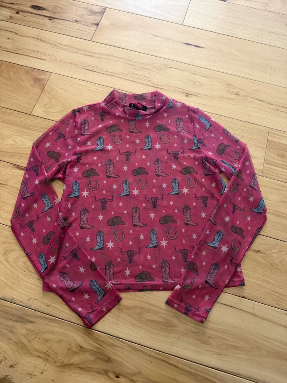 Rock and Roll Denim Women’s shear long sleeve - large